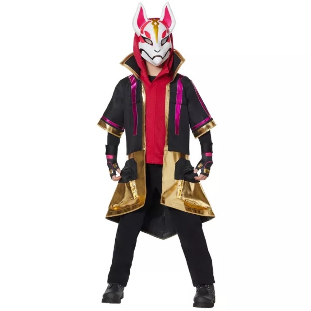 Fortnite Drift Halloween Costume Boys Med 8/10